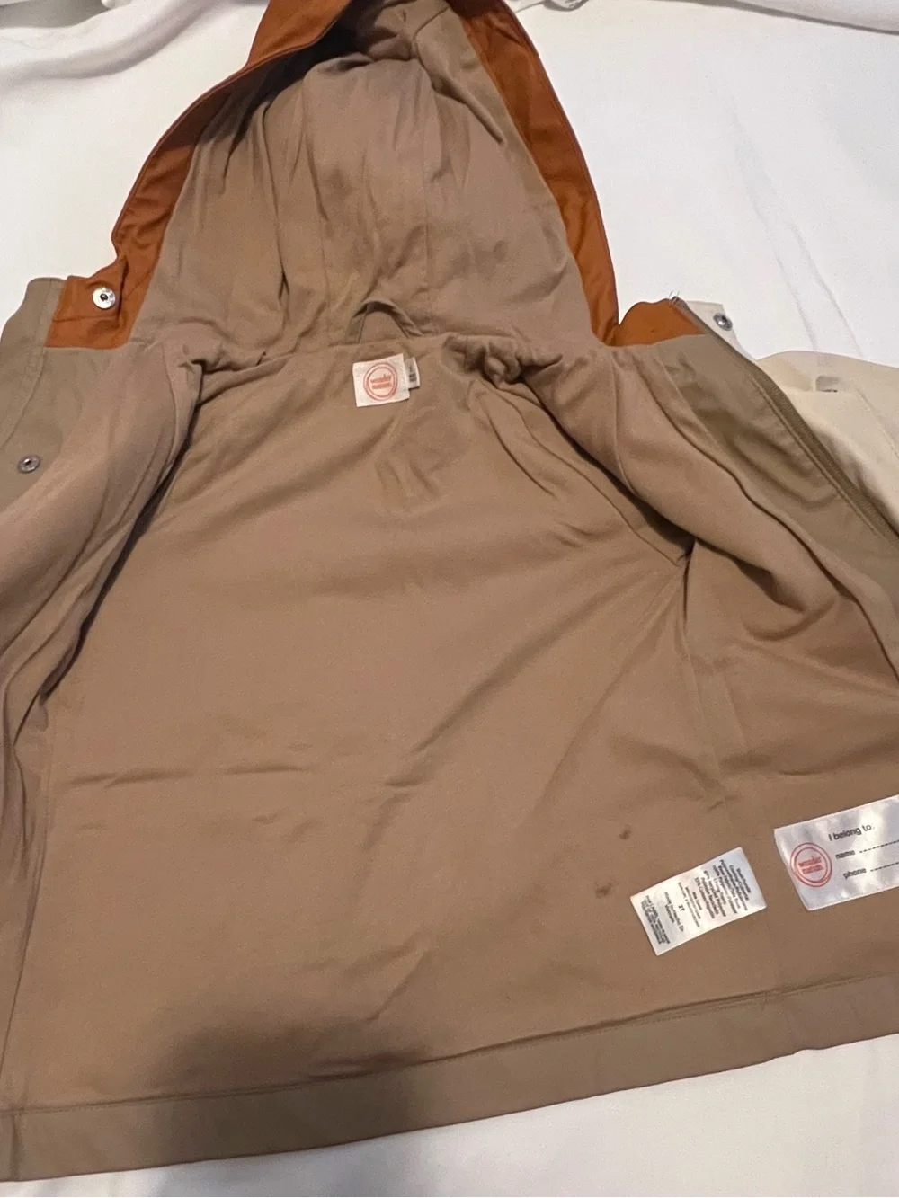 Wonder Nation Toddler Boys Colorblock Rain Jacket 2T